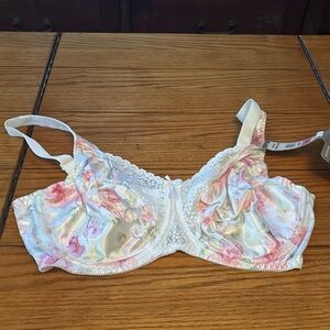 Brand new floral white lace bra
